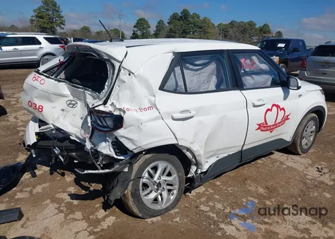 2025 Hyundai Venue Se из США, поврежденный, VIN KMHRB8A36SU365475